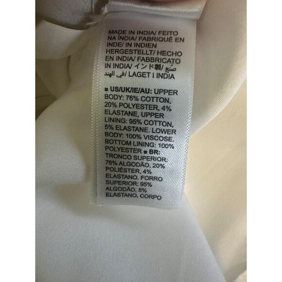 The Drop Women’s Lillian Mixed Media Strapless Maxi Dress, Black/Ivory, M - Picture 7 of 7